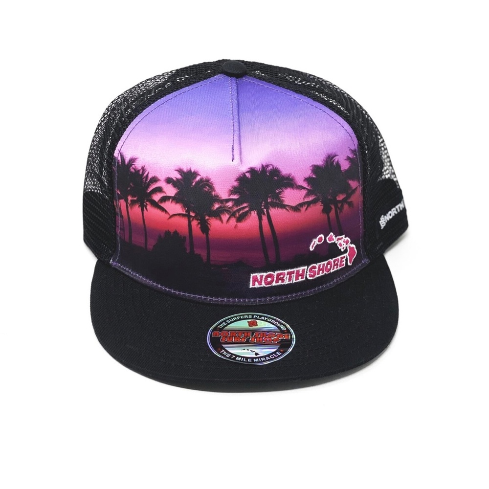 Sunrise Palms Hat- North Shore